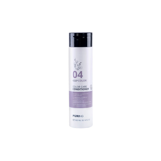 PURING 04 KeepColor Boyalı Saçlar için Keten Tohumu Yağı & E Vitaminli Renk Koruyucu Saç Kremi 300ml