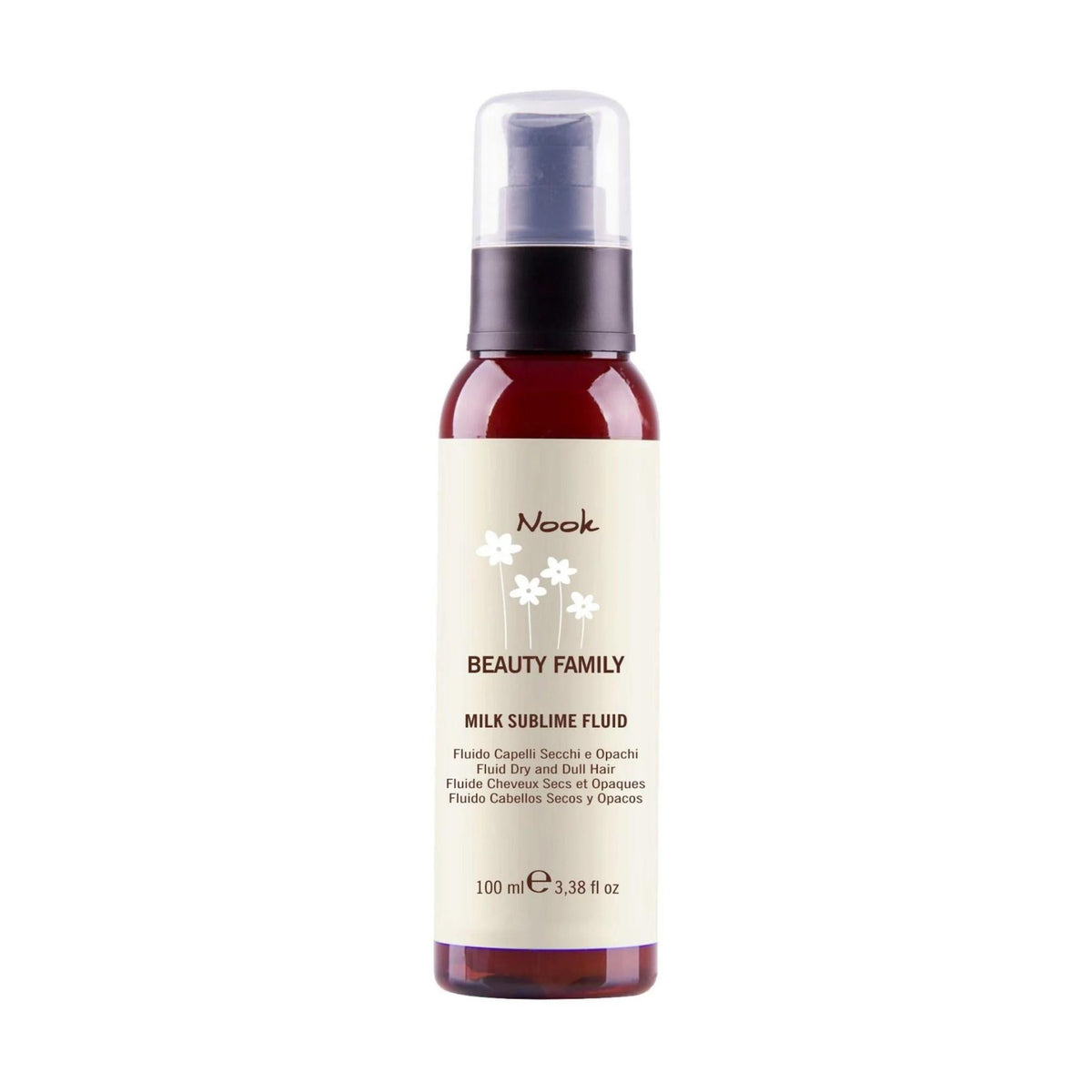 Nook Beauty Family Yıpranmış Saçlar İçin Zeytinyağı Badem Proteinli Besleyici Onarıcı Bakım Sütü 100ml