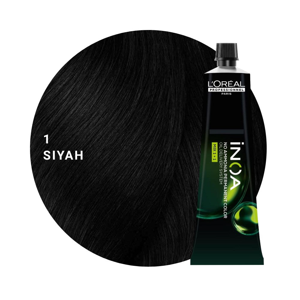 L’Oréal Professionnel INOA Saç Boyası 60gr - 1 Siyah