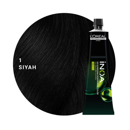 L’Oréal Professionnel INOA Saç Boyası 60gr - 1 Siyah