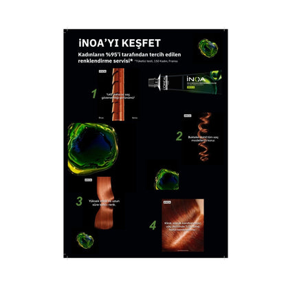 L’Oréal Professionnel INOA Saç Boyası 60gr - 5.3 Açık Kahve Dore