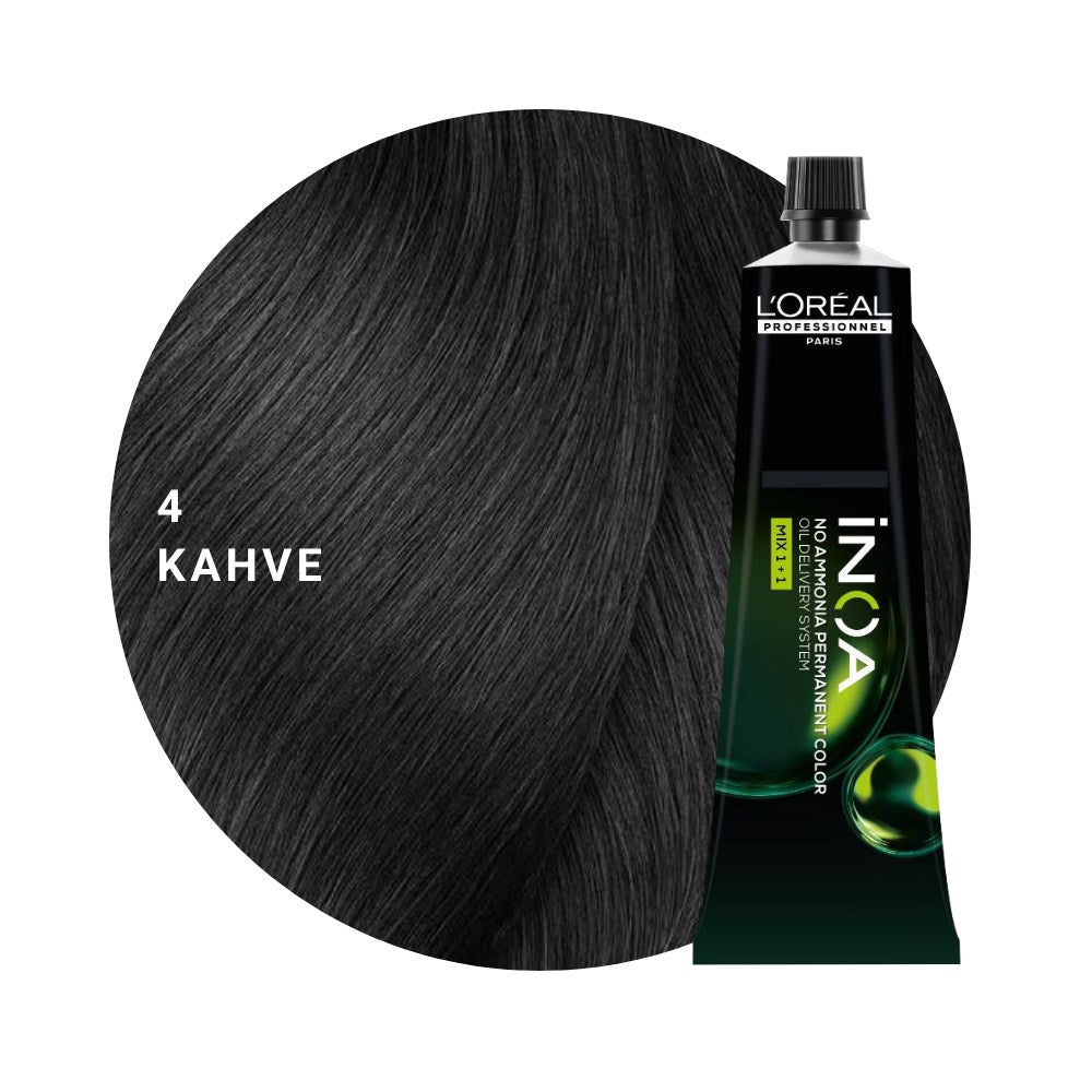 L’Oréal Professionnel INOA Saç Boyası 60gr - 4 Kahve