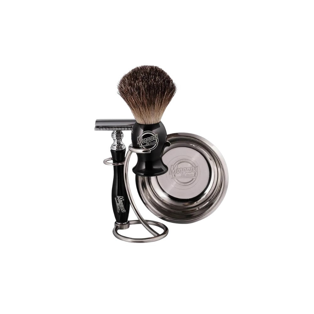 Morgan’s Pomade Ahşap Kutulu Lüks Erkek Tıraş Seti