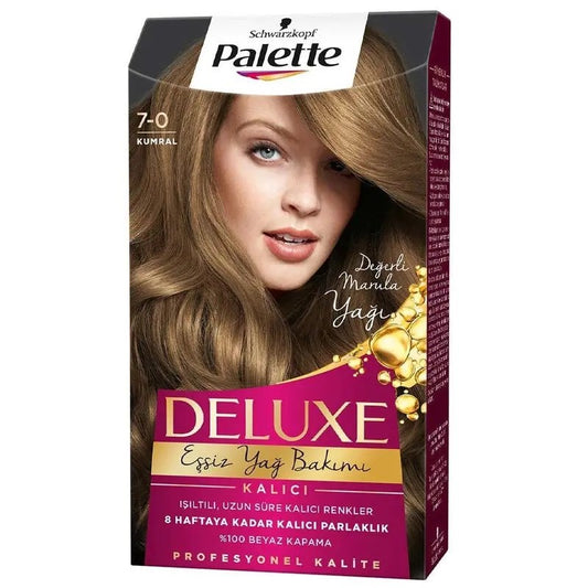 Palette Deluxe Saç Boyası 50ml (7.0 Kumral)
