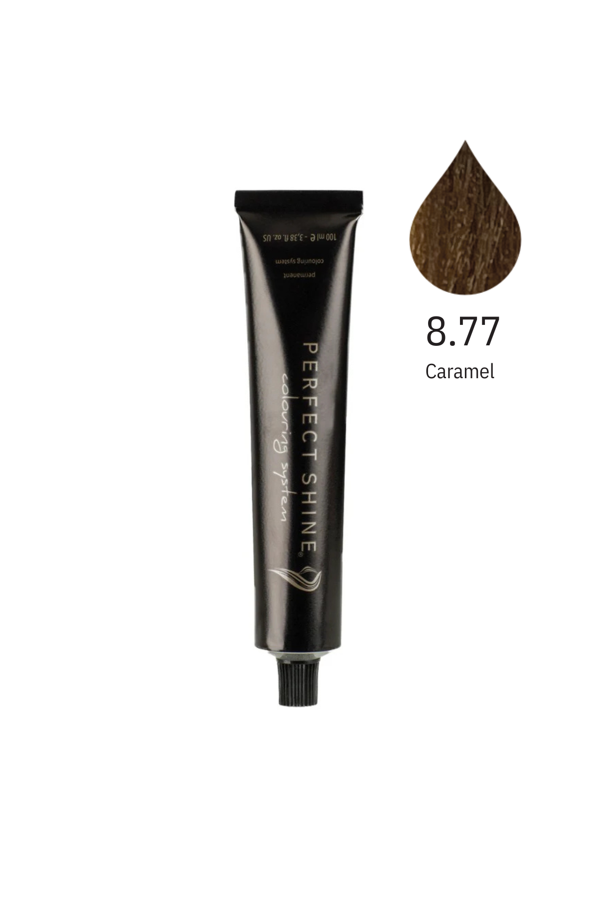 Perfect Shine Permanent Profesyonel Saç Boyası 100ml -Yoğun Karamel Çikolata (CHOCOLATE-8.77)