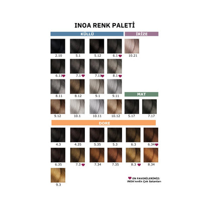L’Oréal Professionnel INOA Saç Boyası 60gr - 9 Sarı