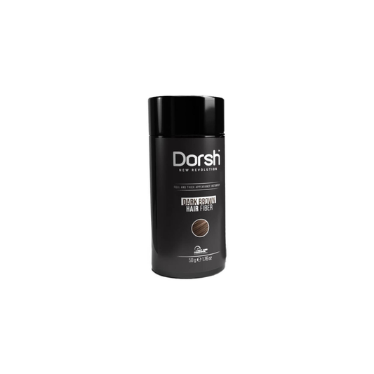 Dorsh Dark Brown Hair Fiber Dark Brown Saç Dolgunlaştırıcı Kahverengi Topik 50gr