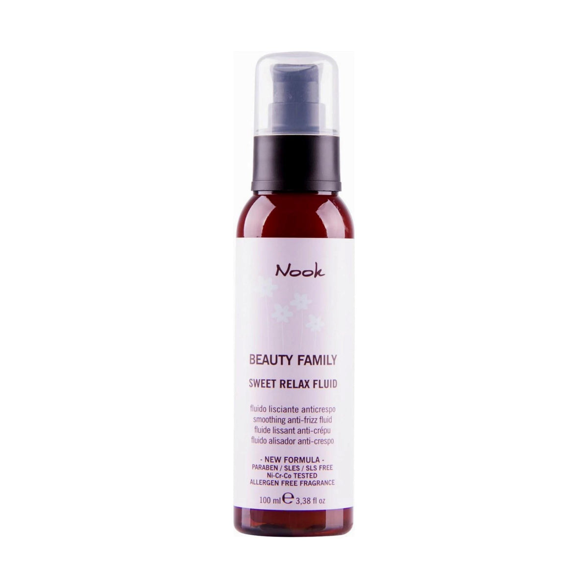 Nook Beauty Family Kabaran Saçlar İçin Kakao Pamuk Tohumu Özlü Isı Koruyucu Durulanmayan Saç Sütü 100ml