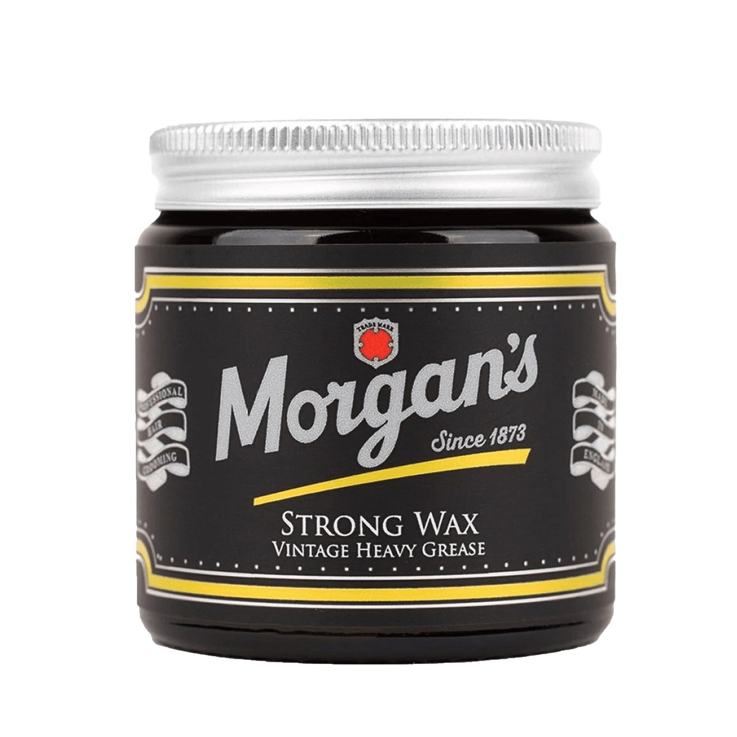 MORGAN'S POMADE Strong Wax Vintage Heavy Grease Zor Saçlara Özel Güçlü Tutuşlu Wax 120ml
