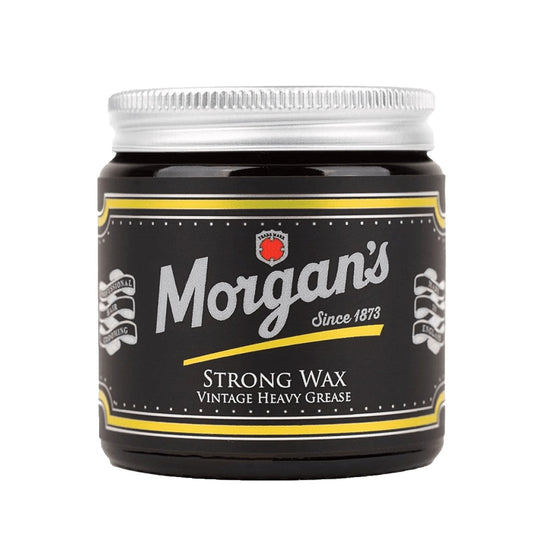 MORGAN'S POMADE Strong Wax Vintage Heavy Grease Zor Saçlara Özel Güçlü Tutuşlu Wax 120ml