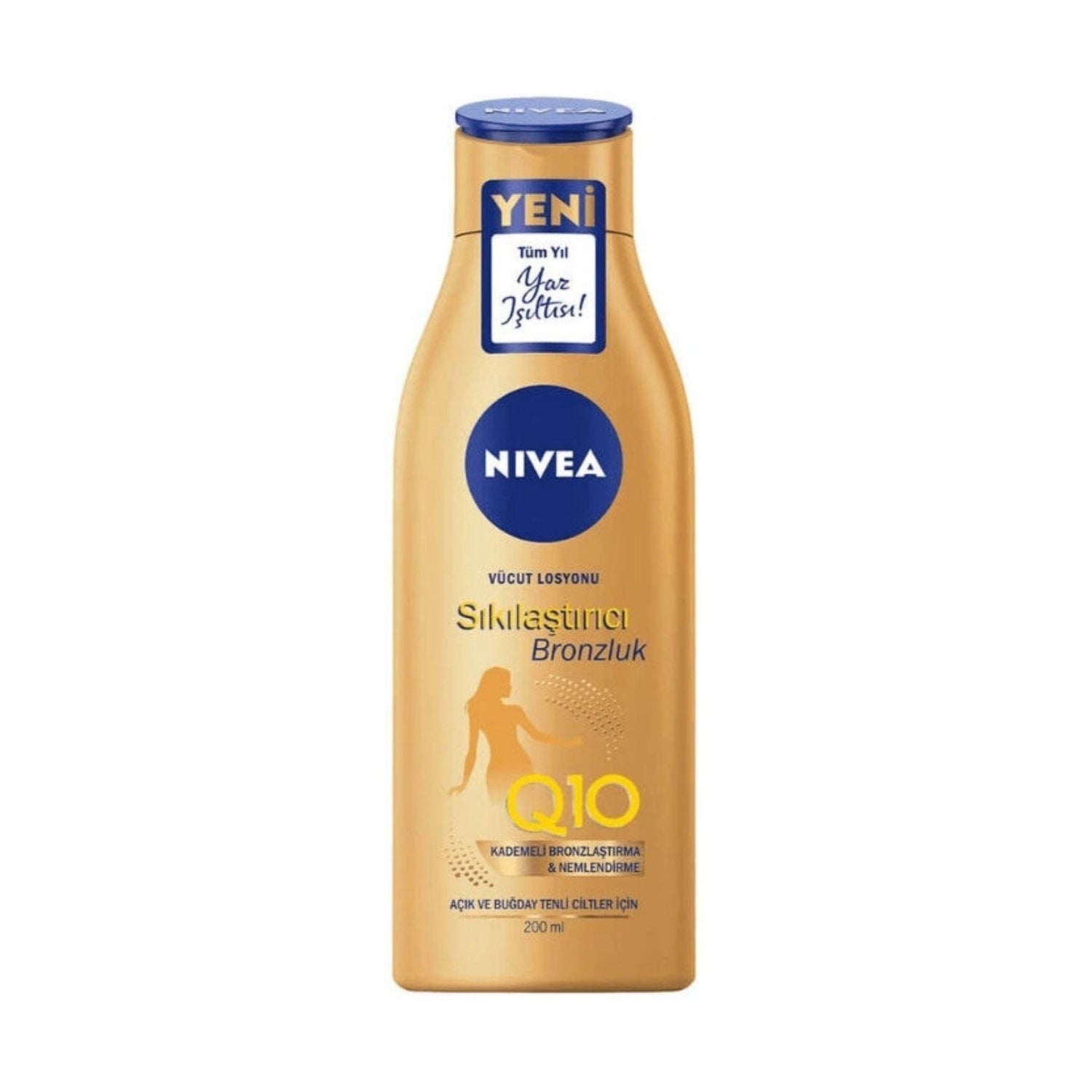 Nivea Q10 Sıkılaştırıcı Bronzluk Vücut Losyonu 200 ml