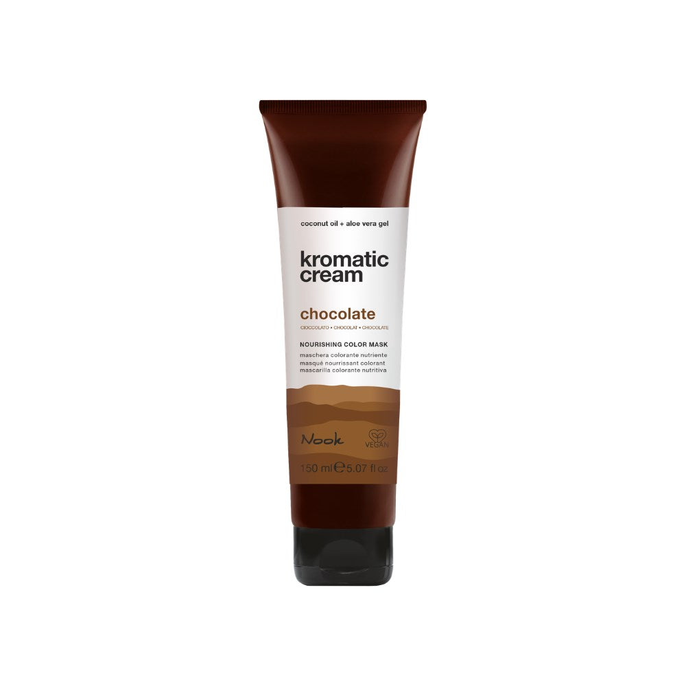 Nook Kromatic Cream Chocolate Çikolata Kahve Ton Yapıcı Işıltı Veren Saç Maskesi 150ml