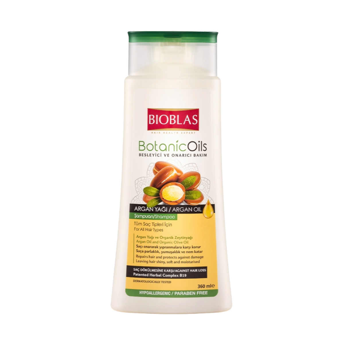 Bioblas Botanic Oils - Argan Yağı Şampuanı 360 ml