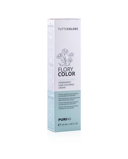 PURING Flory Color Papatya Özlü Amonyaksız Saç Boyası 100ml - 7.3 Kumral Dore (Bal Kumral)