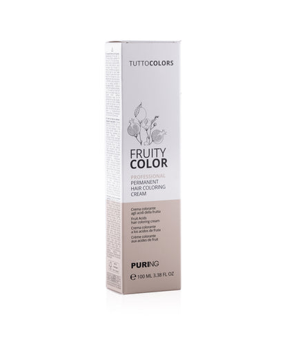 PURING Fruity Color Meyve Asitli Profesyonel Krem Saç Boyası 100ml - Nötr Renk Seyreltici (Clear)