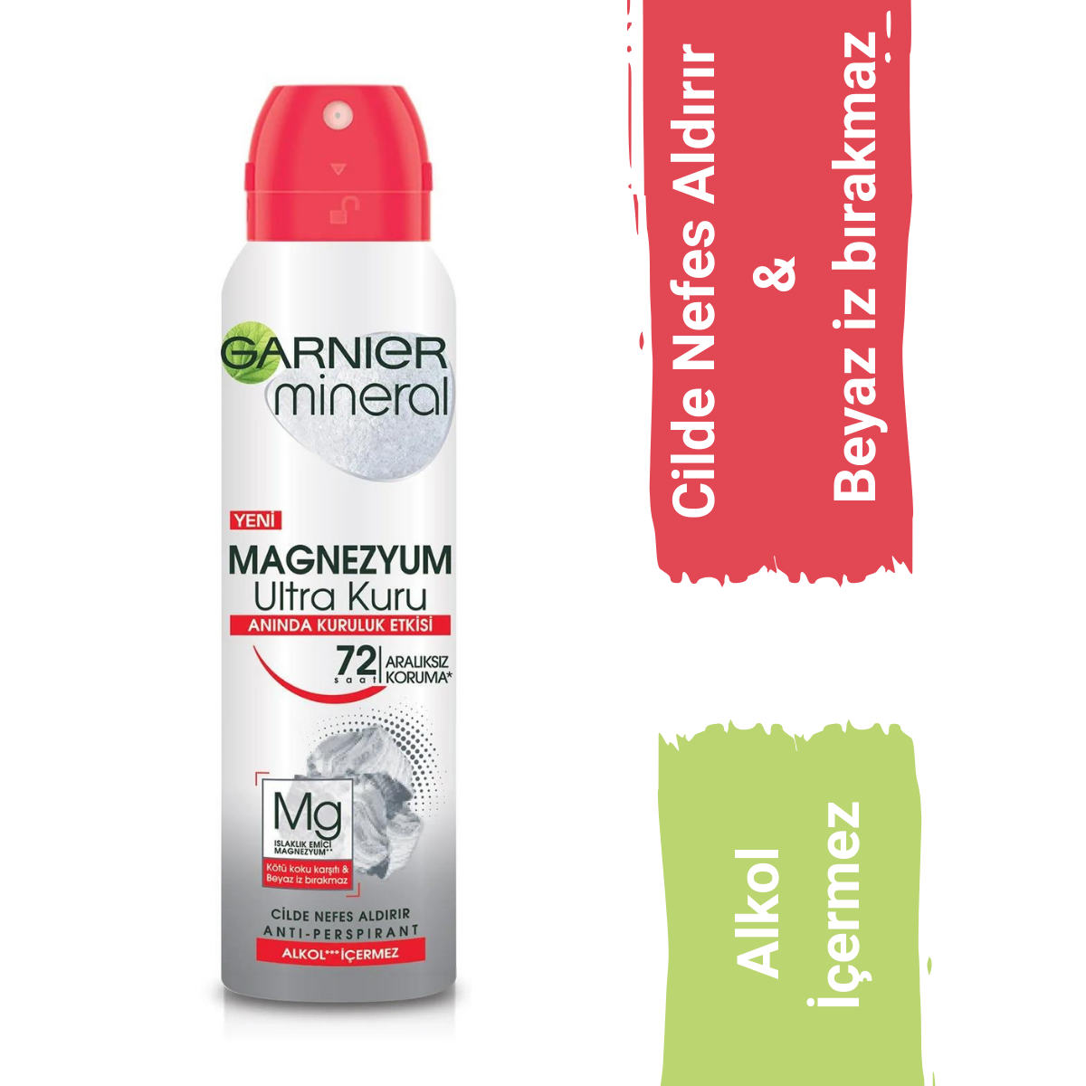 Garnier Mineral Magnezyum Ultra Kuru Sprey Deodorant 150ml