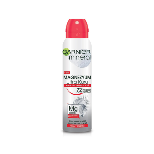 Garnier Mineral Magnezyum Ultra Kuru Sprey Deodorant 150ml