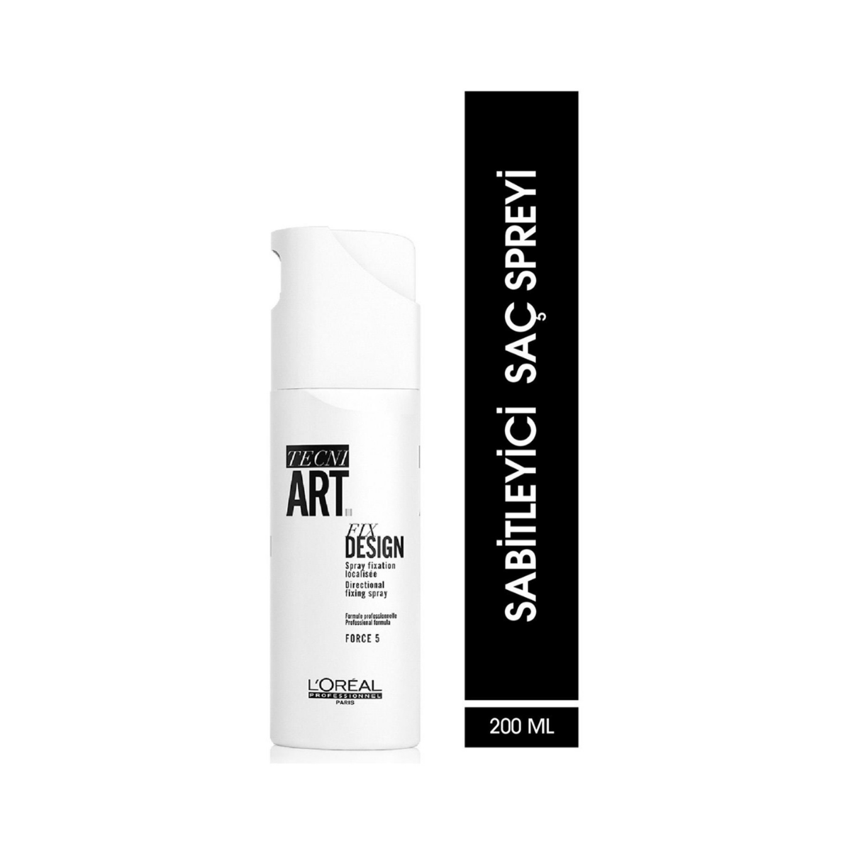 L'Oreal Professionnel Tecni Art Fix Design  Sabitleyici Saç Spreyi 200 ml