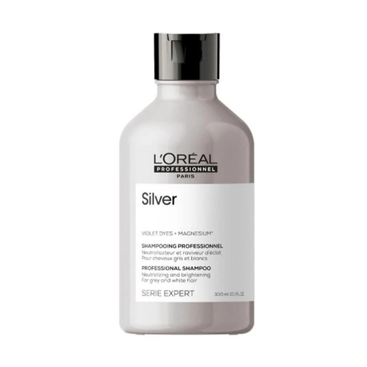 L'Oreal Professionnel Expert Silver Çok Açık Sarı , Gri Ve Beyaz Saçlar Renk Dengeleyici Mor Şampuan 300 ml