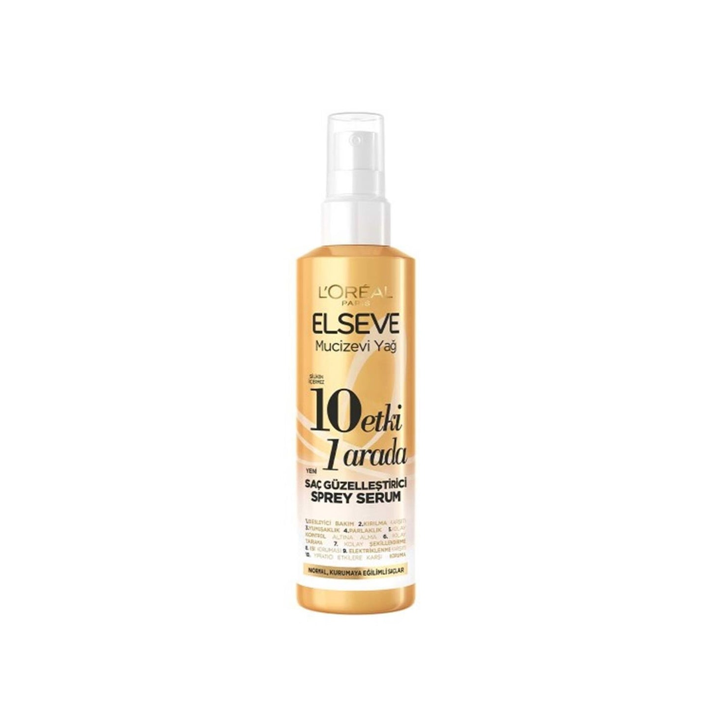 L'Oréal Paris Elseve Mucizevi Yağ 10 Etki 1 Arada Saç Güzelleştirici Sprey Serum 150ml