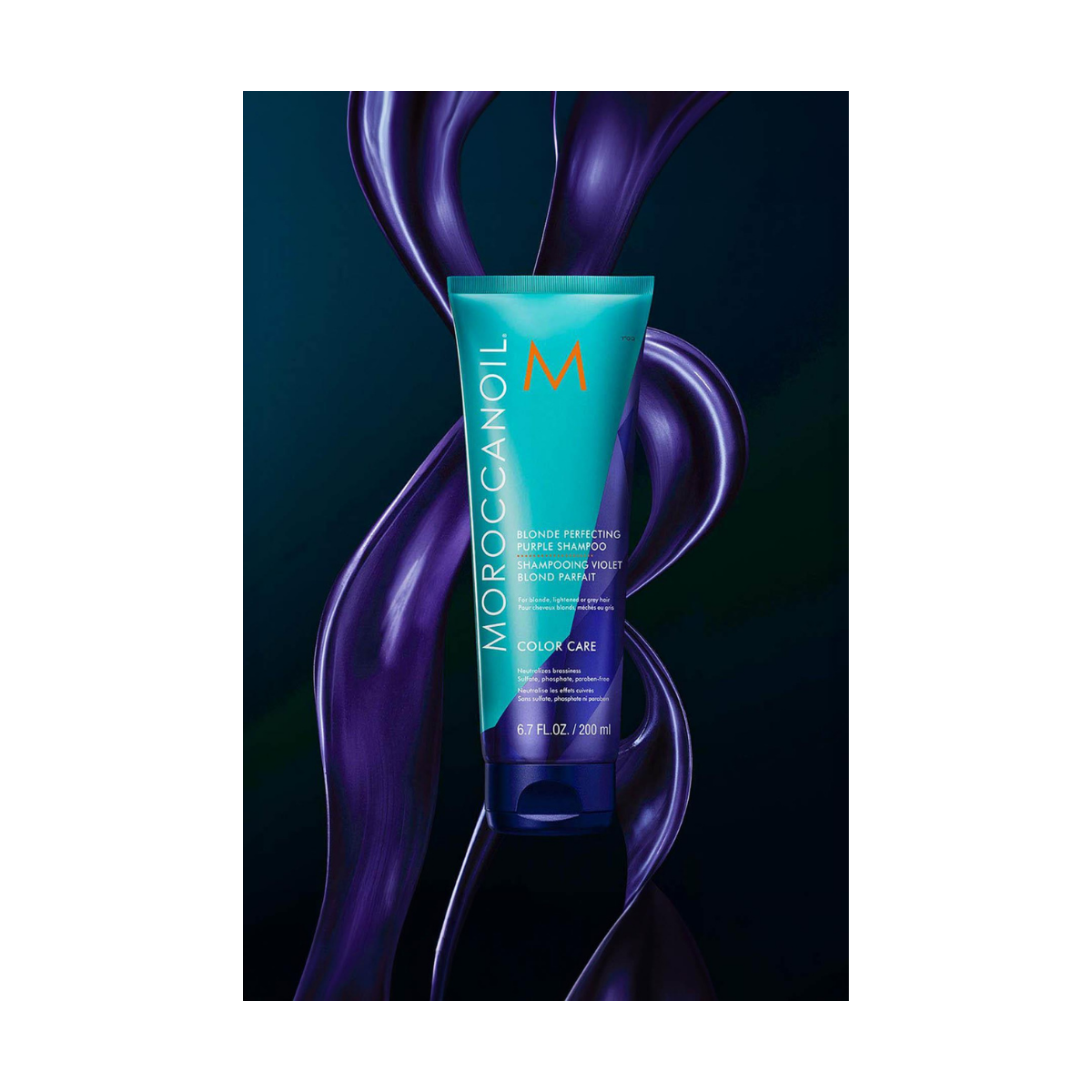Moroccanoil Color Care Purple Shampoo for Blonde Hair 200 ml