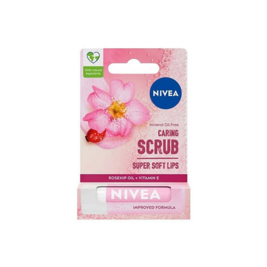 Nivea Bakım Yapan Dudak Peelingi Kuşburnu Yağı 4,8 gr