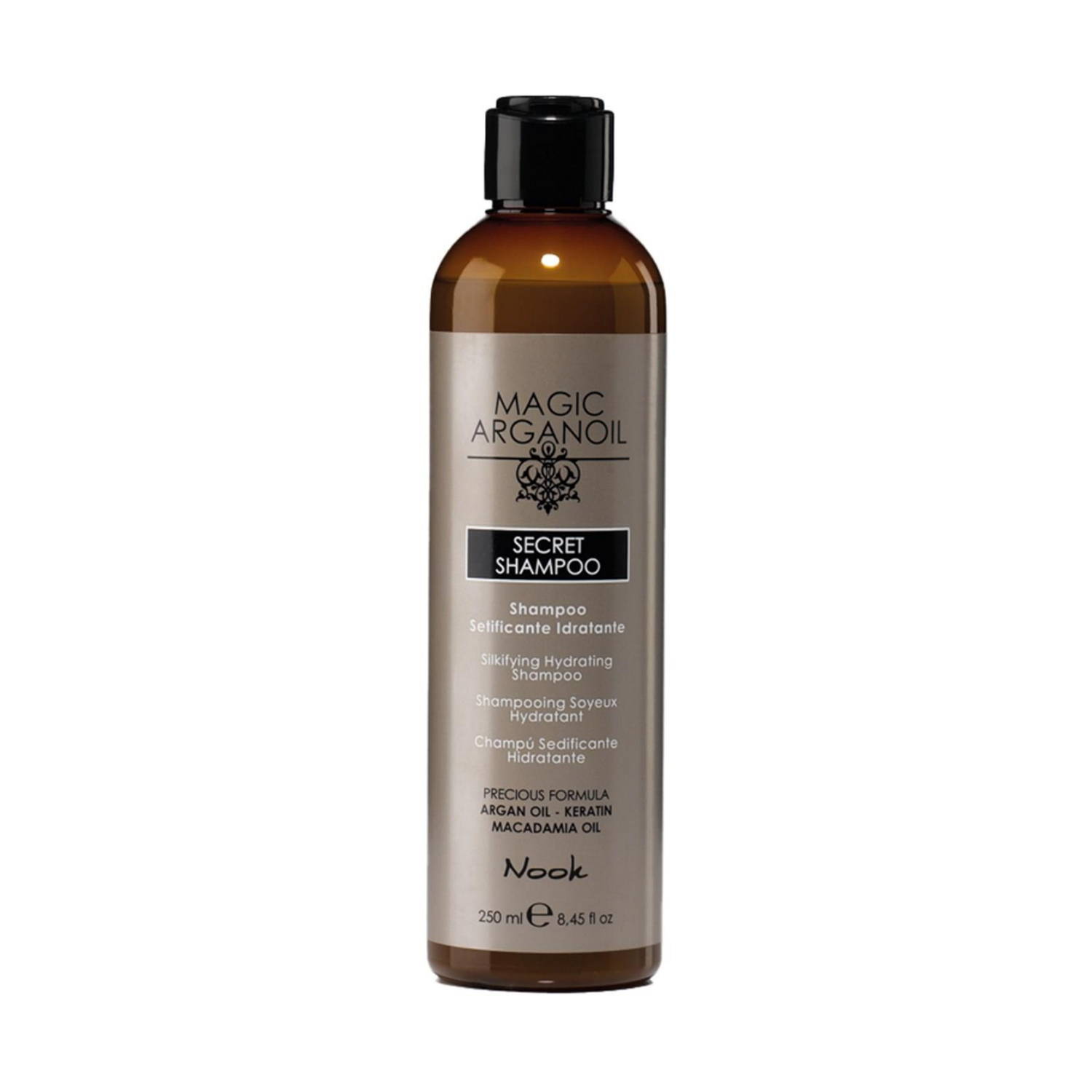 Nook Besleyici Nemlendirici Şampuan 250 ml (Vegan) Magic Argan Oil