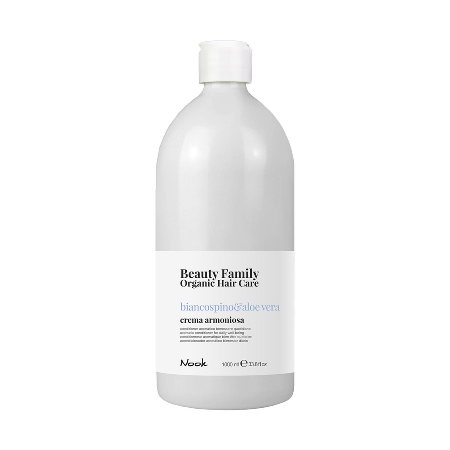 Nook Günlük Bakım İçin Aromatik Krem 1000 ml (Vegan) Beauty Famıly