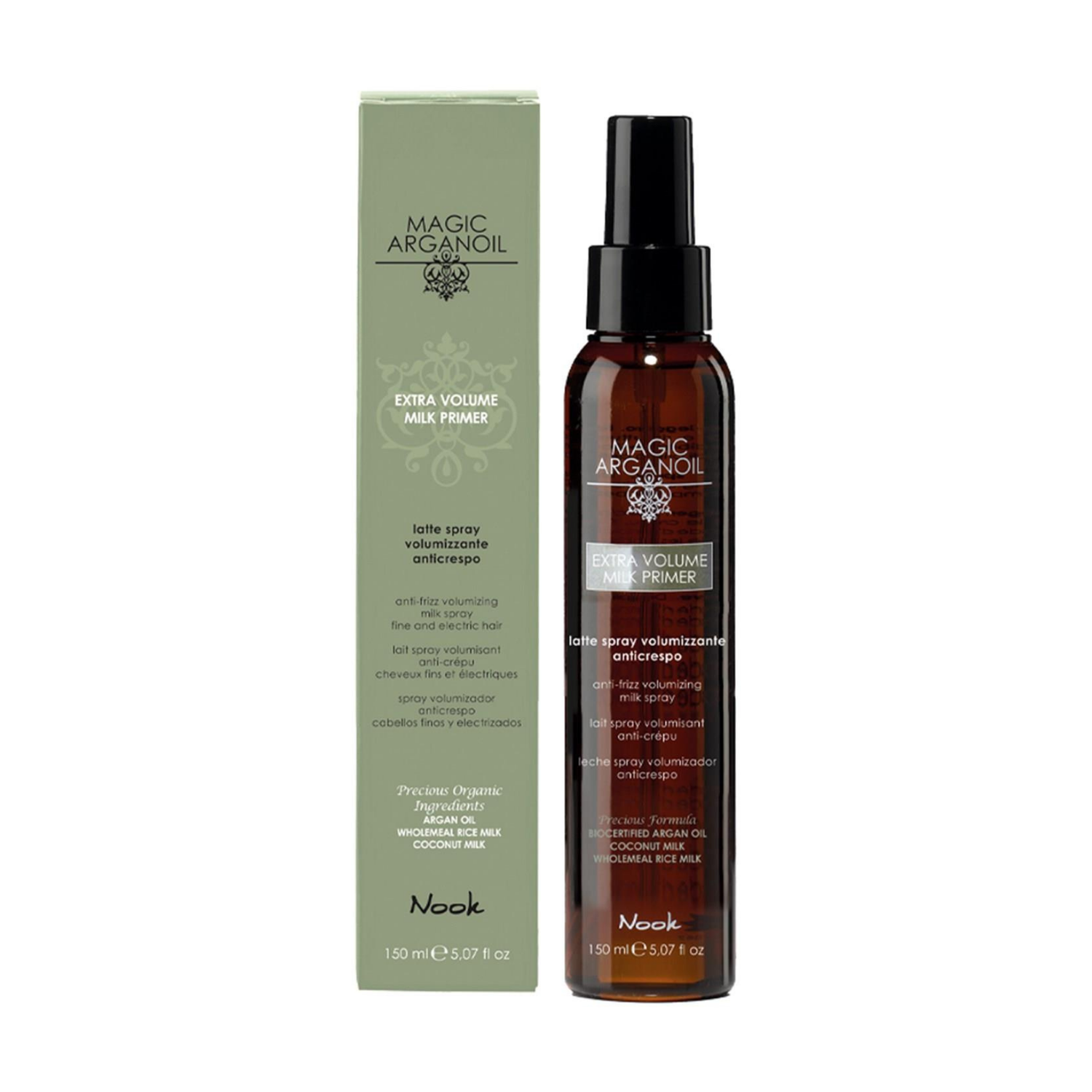 Nook Hacimlendirici Süt Spreyi 150 ml (Vegan) Magıc ArganOil