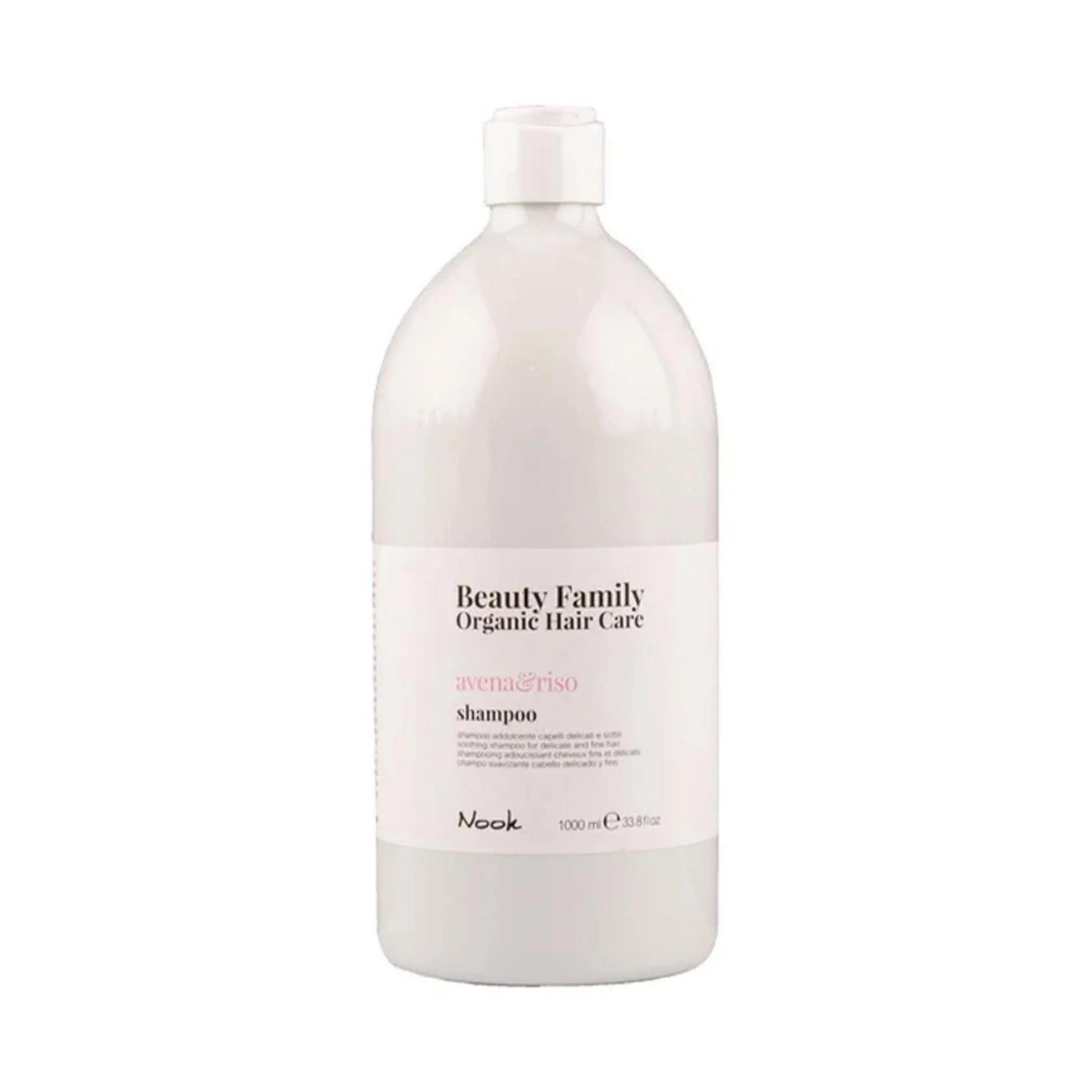 Nook İnce Telli Ve Hassas Saçlar İçin Şampuan 1000 ml (Vegan) Beauty Famıly