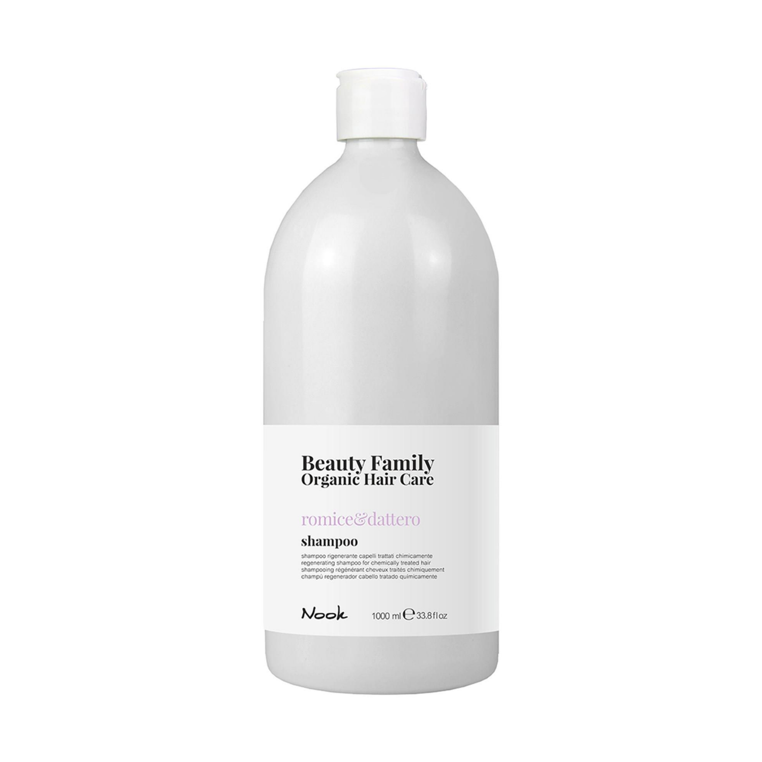 Nook Kimyasal İşlem Görmüş Saçlar İçin Şampuan 1000 ml (Vegan) Beauty Famıly