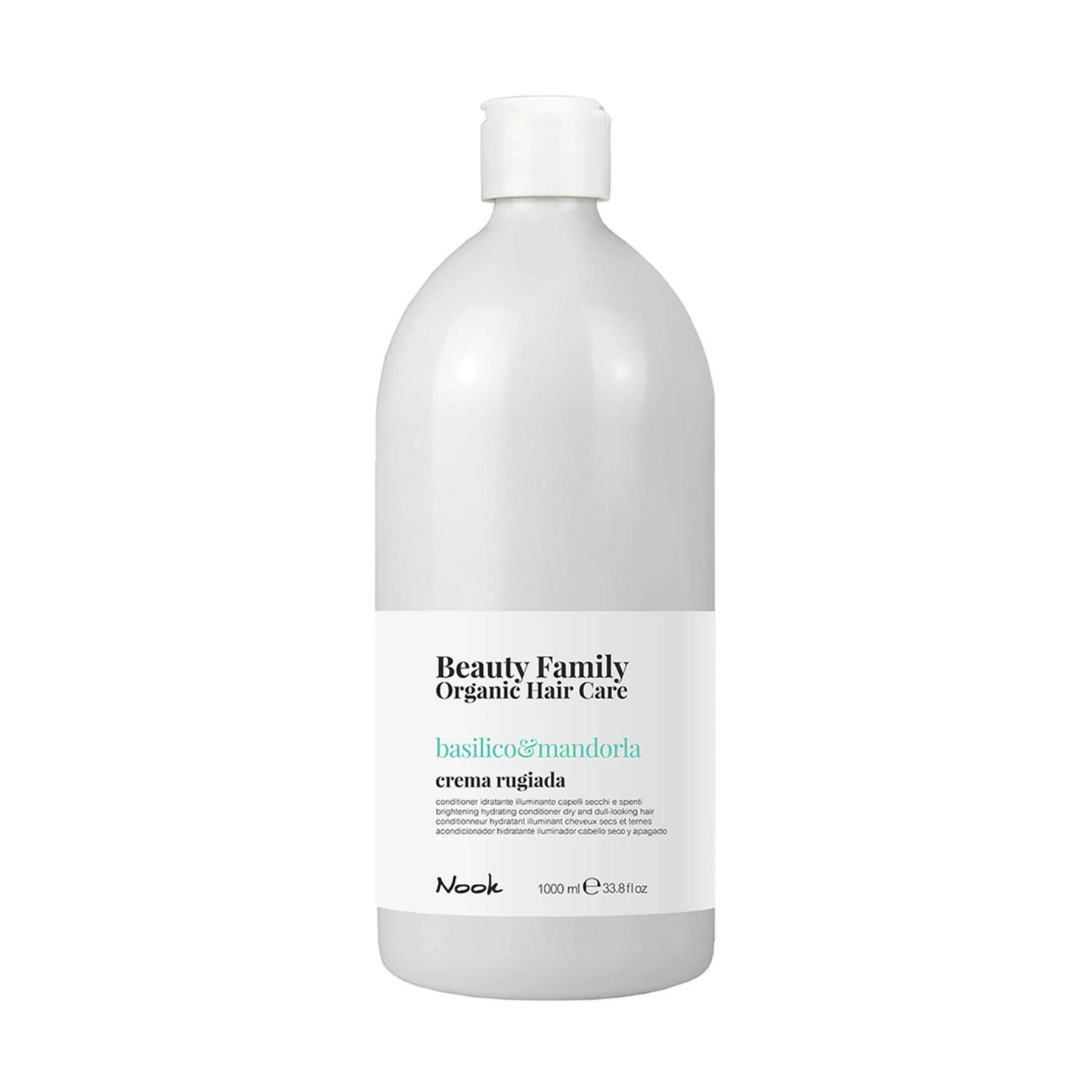 Nook Kuru Ve Mat Görünümlü Saçlar İçin Krem 1000 ml (Vegan) Beauty Famıly