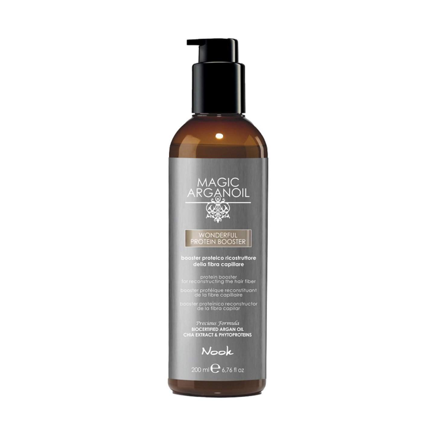 Nook Protein for Damaged, Stretched, Malnourished Hair 200 Ml (Vegan) Wonderful Series