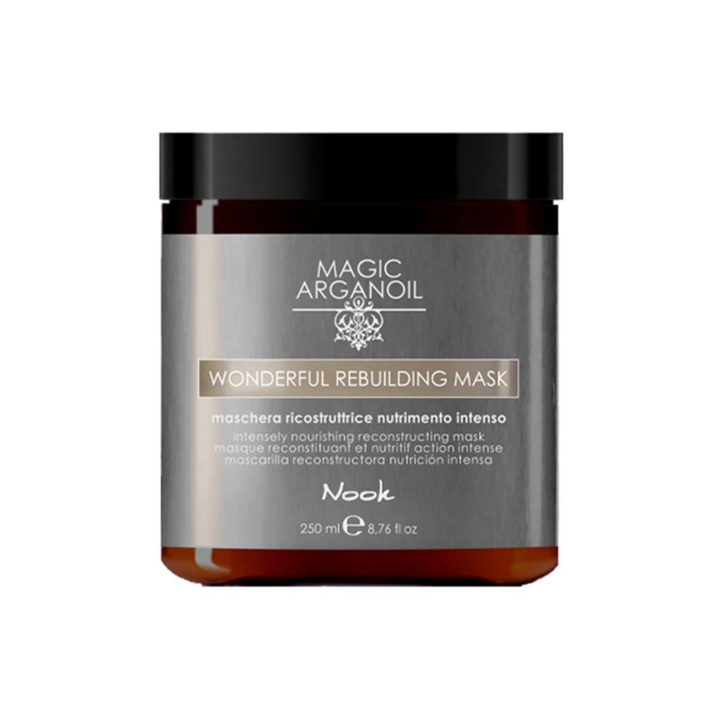 Nook Magic Argan Oil Wonderful Yıpranmış Yetersiz Beslenen Saçlar için Maske