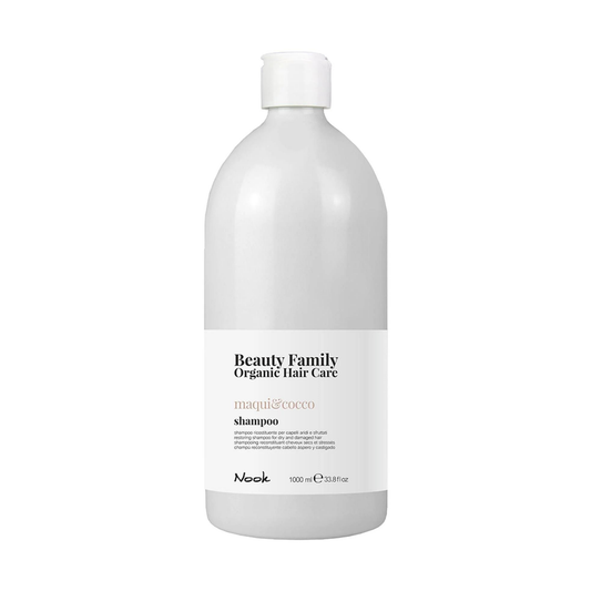 Nook Yıpranmış Kuru Saçlar İçin Şampuan 1000 ml (Vegan) Beauty Family