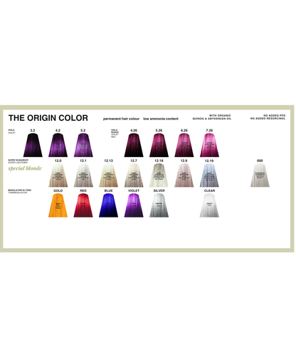 Nook Origin Color Profesyonel Saç Boyası 100ml -Ateş Kızılı/Canlı Parlak Kırmızı (7.66 - YOĞUN KIZIL)