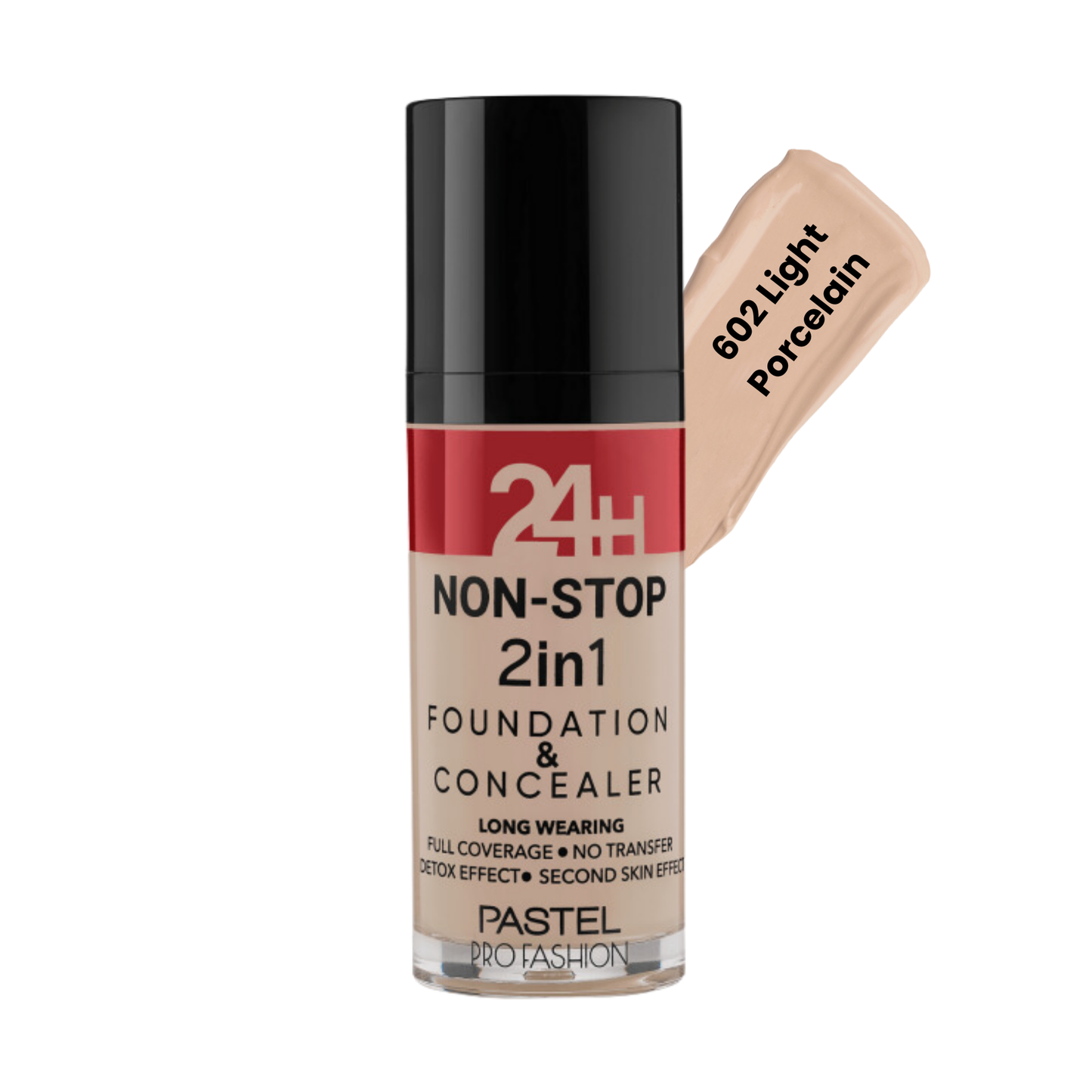 Pastel 24H Non-Stop 2 in 1 Foundation &amp; Concealer