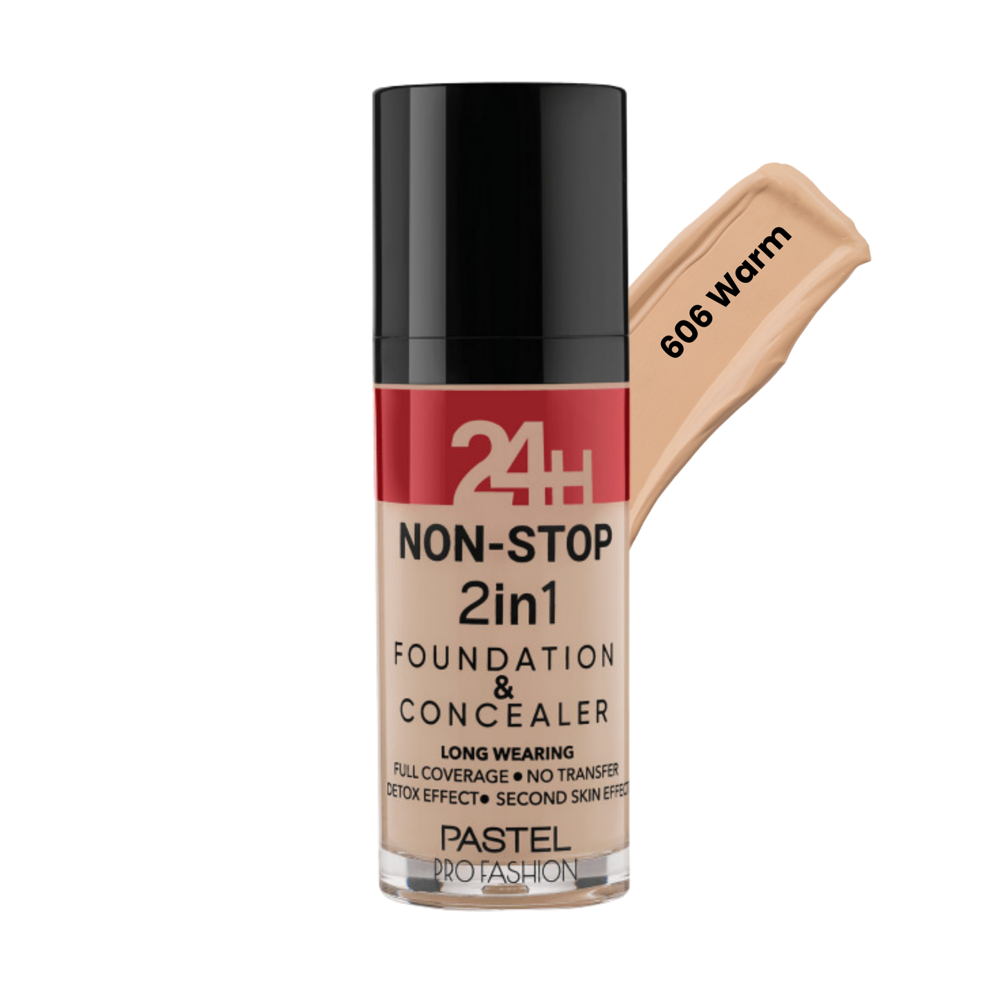 Pastel 24H Non-Stop 2 in 1 Foundation &amp; Concealer