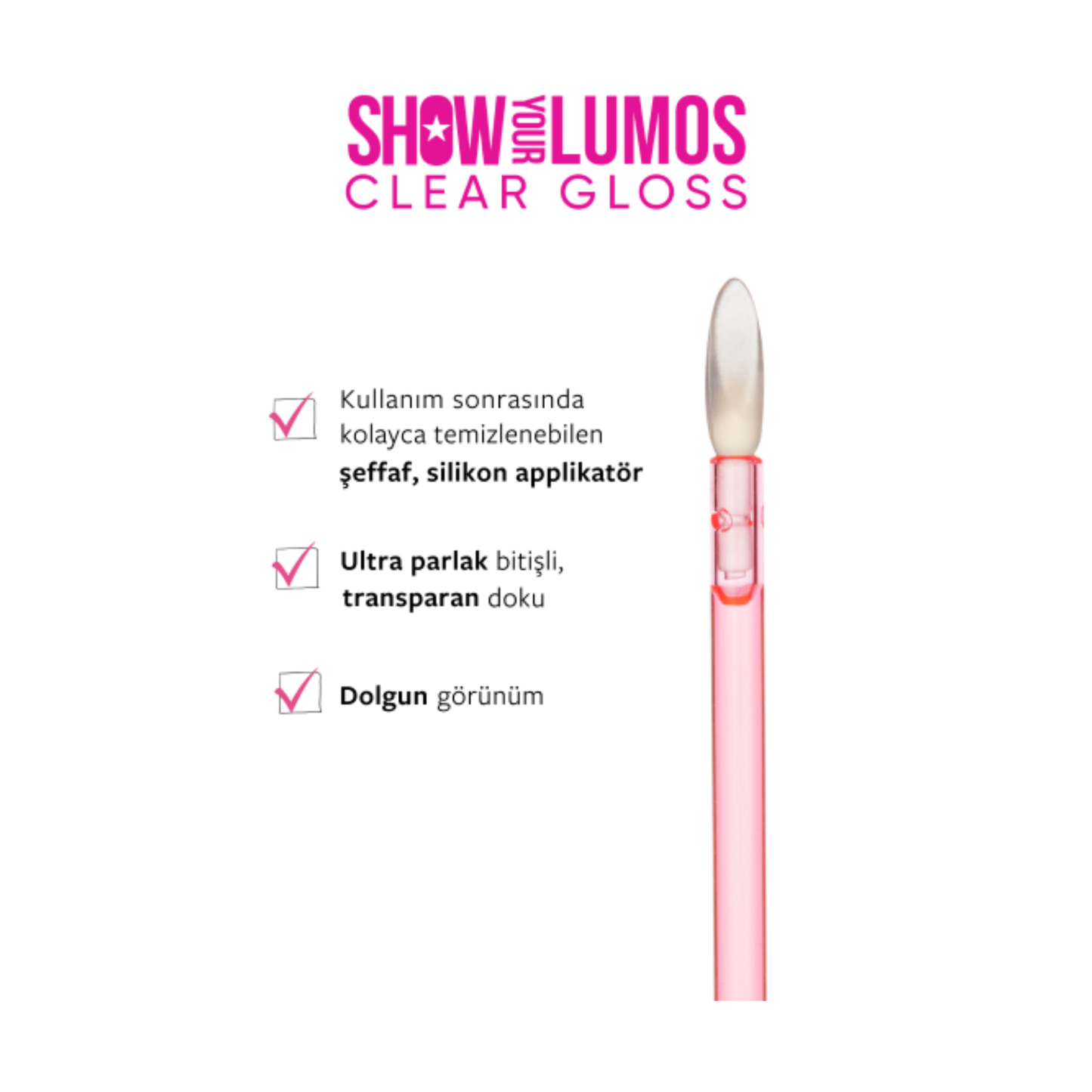 Pastel Show Your Lumos Clear Gloss Dudak Parlatıcı