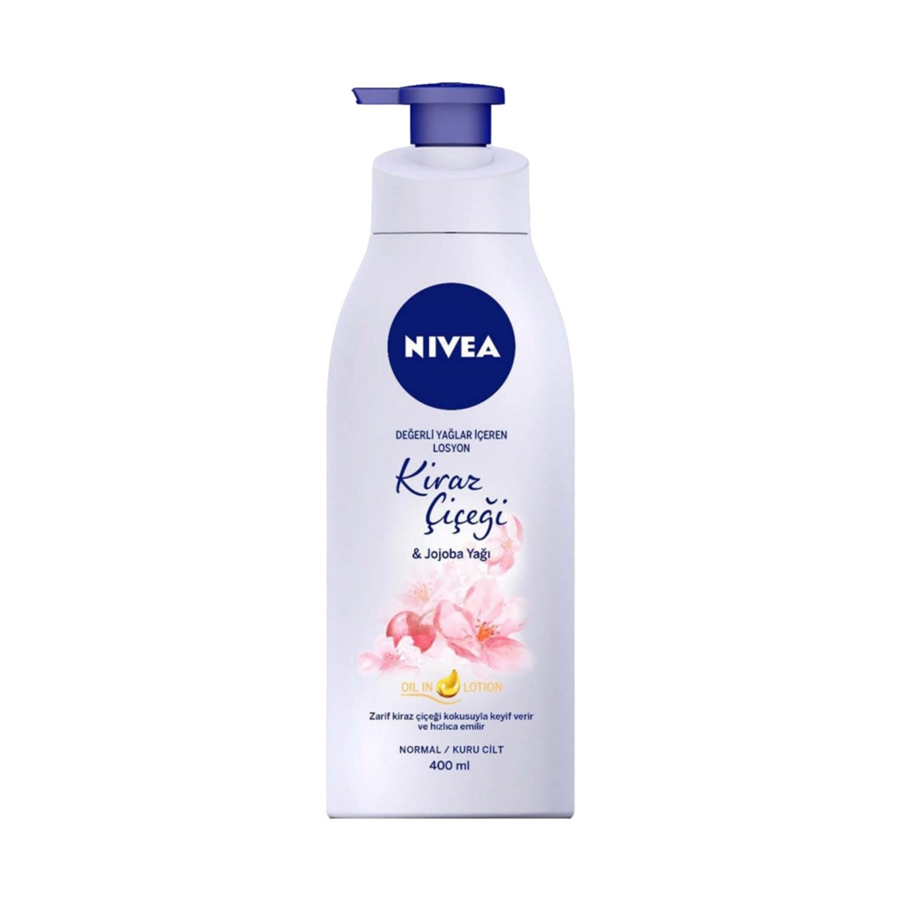 Nivea Kiraz Çiçeği ve Jojoba Yağı Vücut Losyonu 400 ml