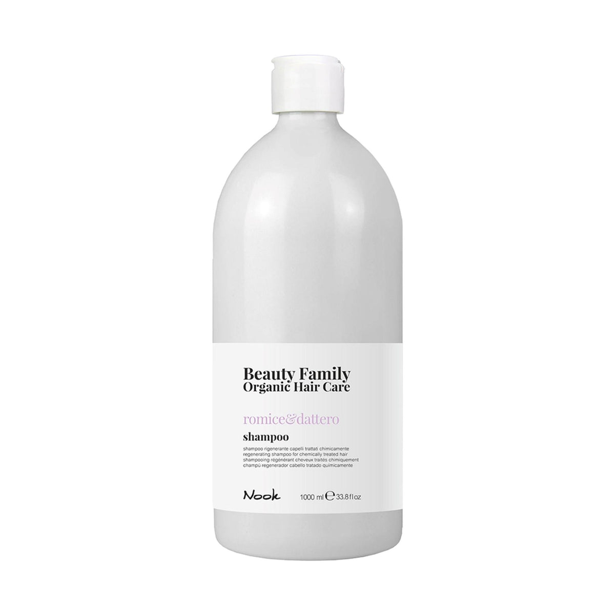 Nook Beauty Family Boyalı Yıpranmış Saçlara Labada Kökü Hurma Özlü Besleyici Yenileyici Şampuan 1000ml