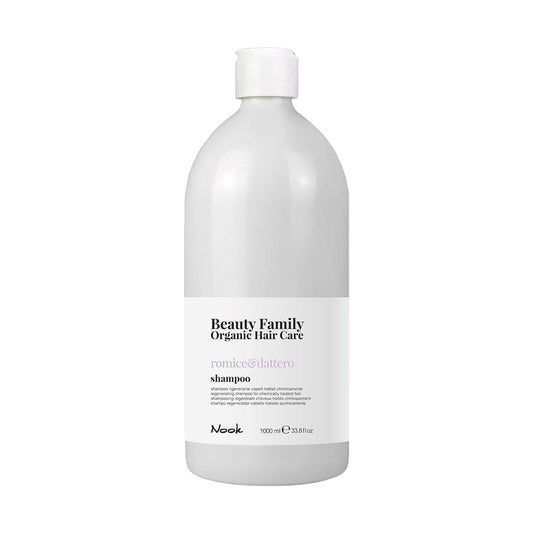 Nook Beauty Family Boyalı Yıpranmış Saçlara Labada Kökü Hurma Özlü Besleyici Yenileyici Şampuan 1000ml