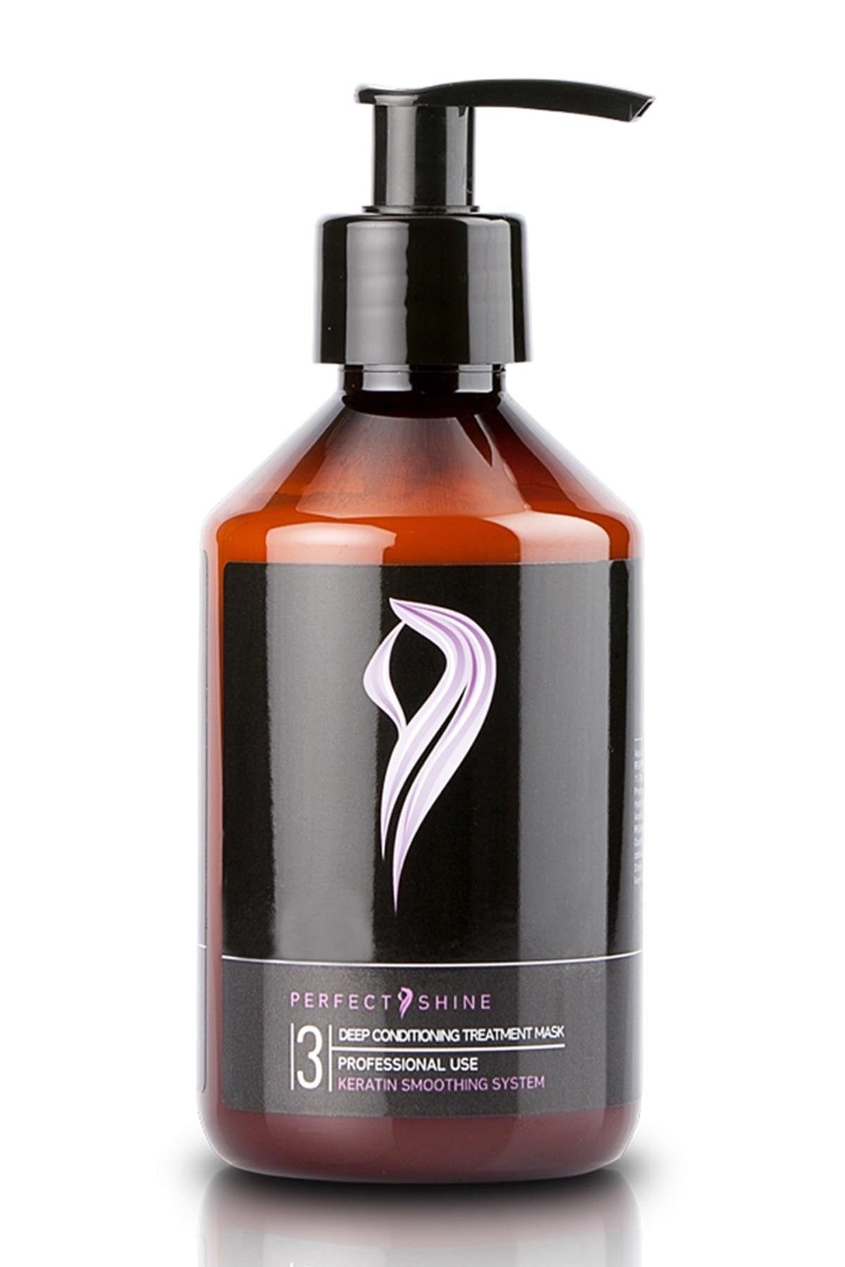 Perfect Shine Keratin Smoothing System No:3 Brezilya Fönü Sonrası İşlem Sabitleyici ve Onarıcı Bakım Maskesi 250ml