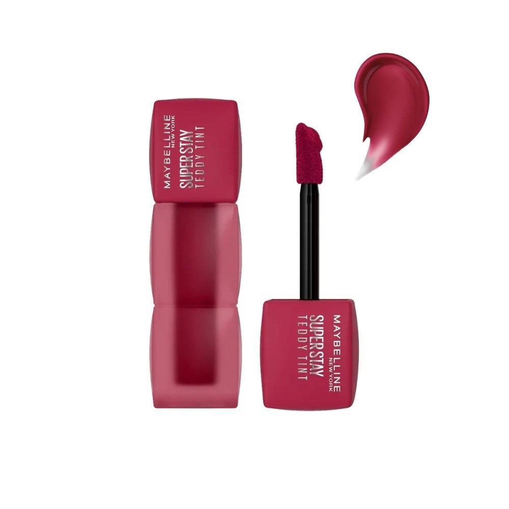 Maybelline Super Stay Teddy Tint Uzun Süre Kalkıcı Likit Mat Tint - 50 Wild at Heart