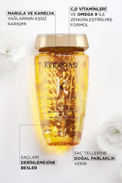 Kerastase Elixir Ultime Le Bain Parlaklık Veren Şampuan 250ml