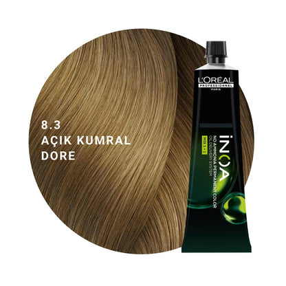 L’Oréal Professionnel INOA Saç Boyası 60gr - 8.3 Açık Kumral Dore