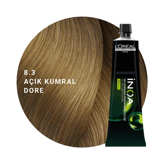 L’Oréal Professionnel INOA Saç Boyası 60gr - 8.3 Açık Kumral Dore