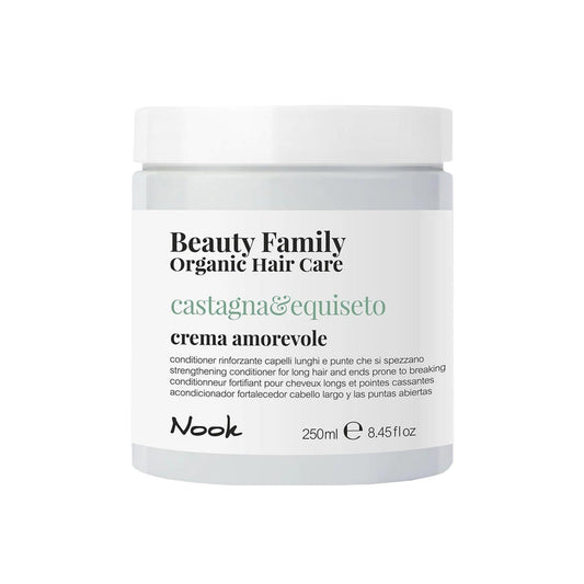 Nook Beauty Family Uzun Saçlar İçin Kestane Atkuyruğu Özlü Kırılma Karşıtı Güçlendirici Saç Kremi 250ml