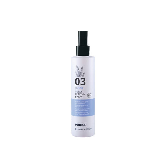 PURING 03 Rehab Kıvırcık Saçlar için İpek&Buğday Proteinli Bukle Belirginleştirici Saç Spreyi 200ml