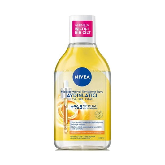 Nivea Aydınlatıcı Micellar Makyaj Temizleme Suyu 400 ml